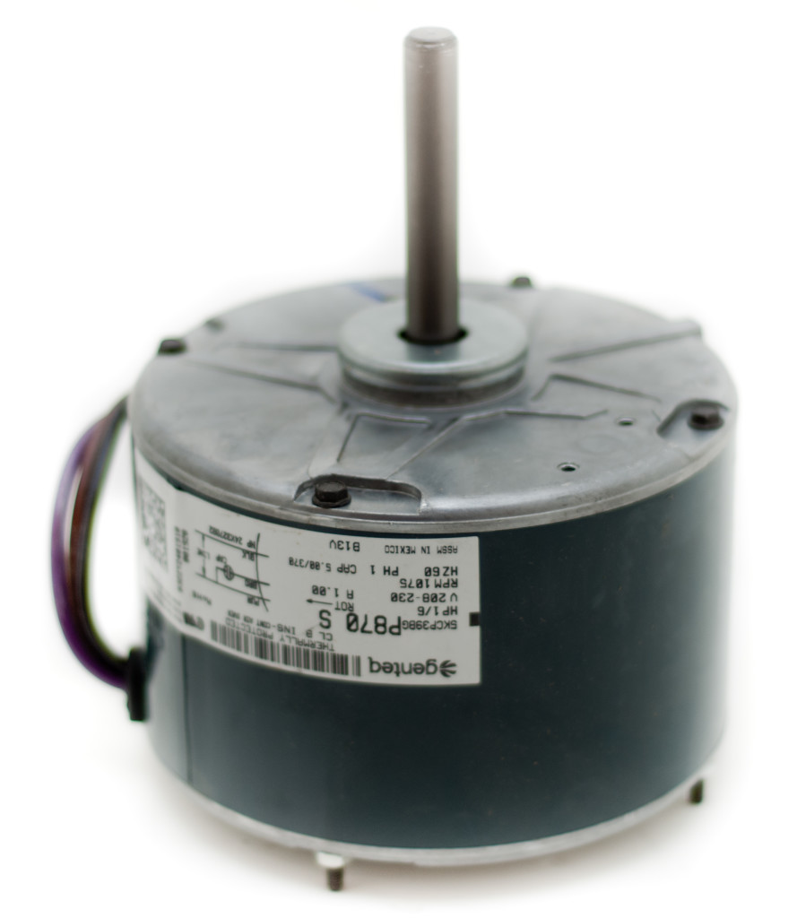 Condenser Fan Motor — B13400251S, Goodman/Janitrol, 1/6 HP, 1 SP, 8 PL